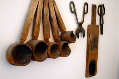 Glassmaking tools on Murano